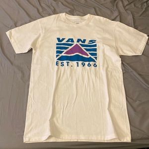 White Medium Vans Tee Est. 1966
